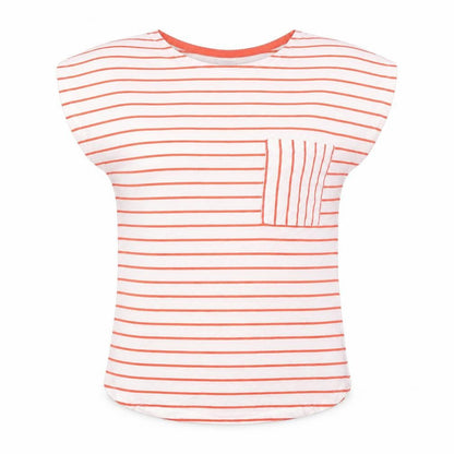Womens UK Size XS ICHI White Basic T-Shirt