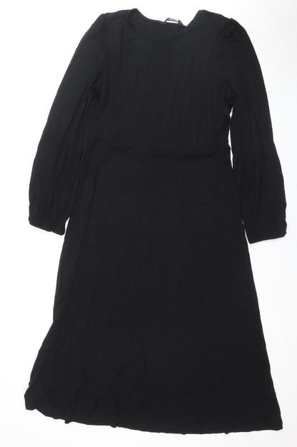 Marks and Spencer Black Women's Dress Size 10 with Belt