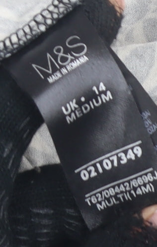 Marks and Spencer Women's Multicoloured Dress Size 14