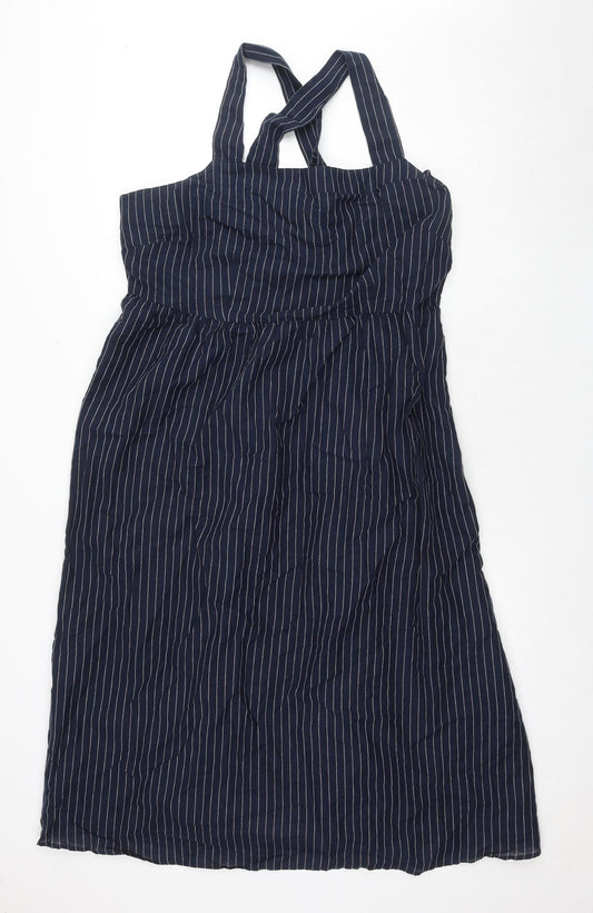 Marks and Spencer Women's Blue Tank Dress Size 20