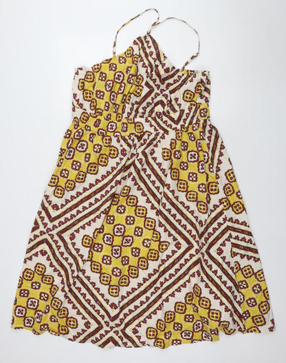 Marks and Spencer Women's Multicoloured Geometric Dress