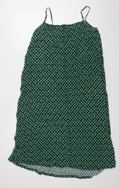 Marks and Spencer Women's Green Slip Dress Size 10
