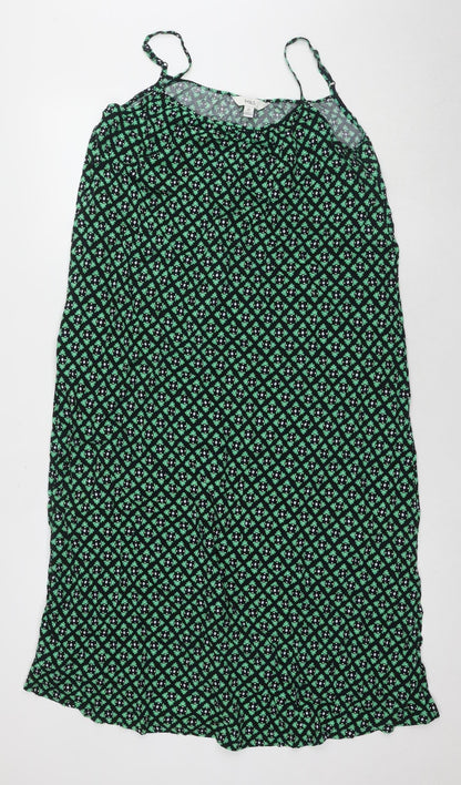 Marks and Spencer Women's Green Slip Dress Size 10