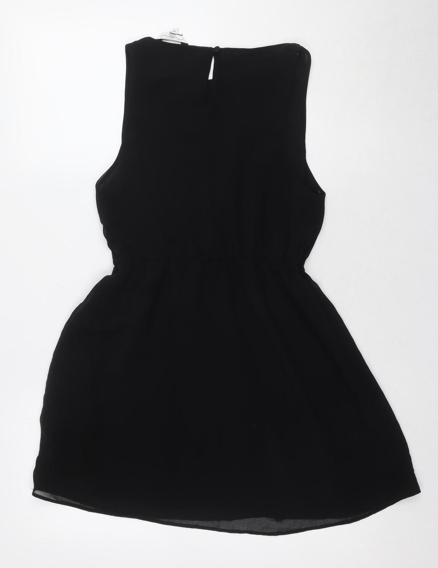 Look Women's Black A-Line Dress Size 10