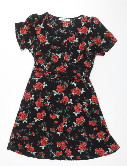 Style London Women's Multicoloured Floral Dress S
