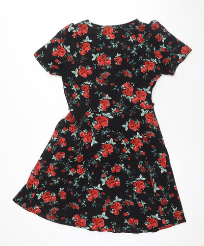 Style London Women's Multicoloured Floral Dress S