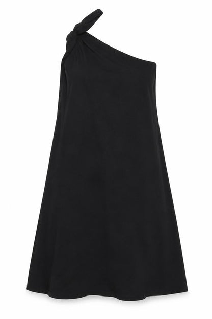 Marks and Spencer Women's Black Asymmetric Dress