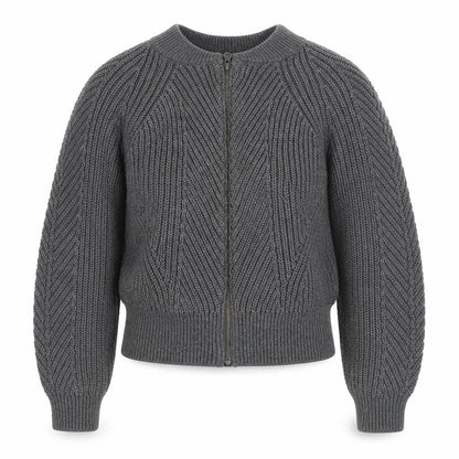 Womens UK Size 5-6 Gap Grey Full Zip Jumper