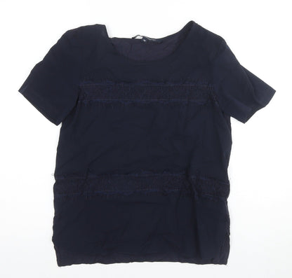 French Connection Women's Blue XS Basic T-Shirt