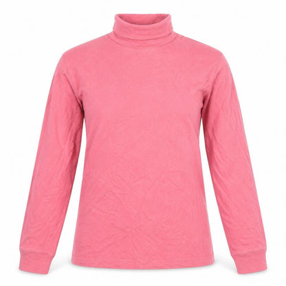 Womens UK Size S Jumper Pink Basic Blouse