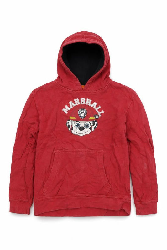 Nickelodeon Boys Red Pullover Hoodie Size 8 - Marshall Character
