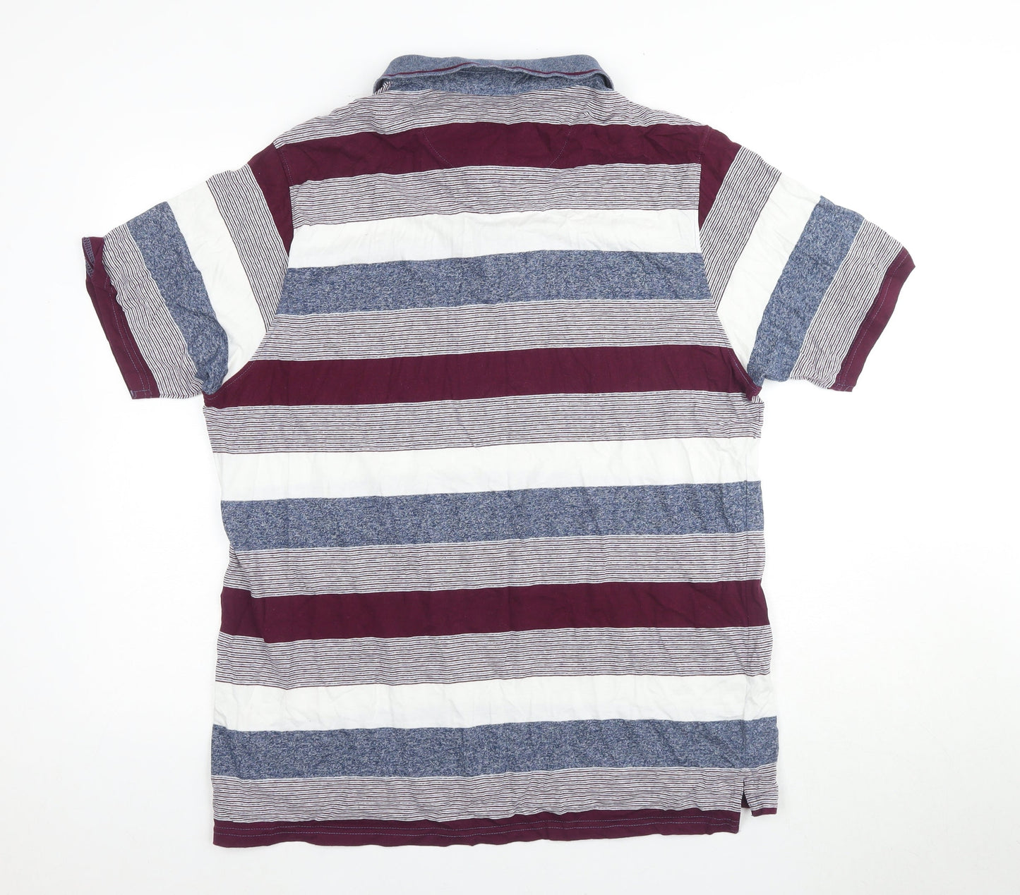 Pierre Cardin Men's Multi 2XL Striped Polo Shirt