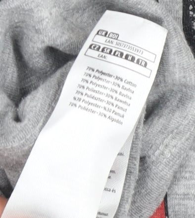 Marvel Men's Grey Superhero XL Graphic T-Shirt