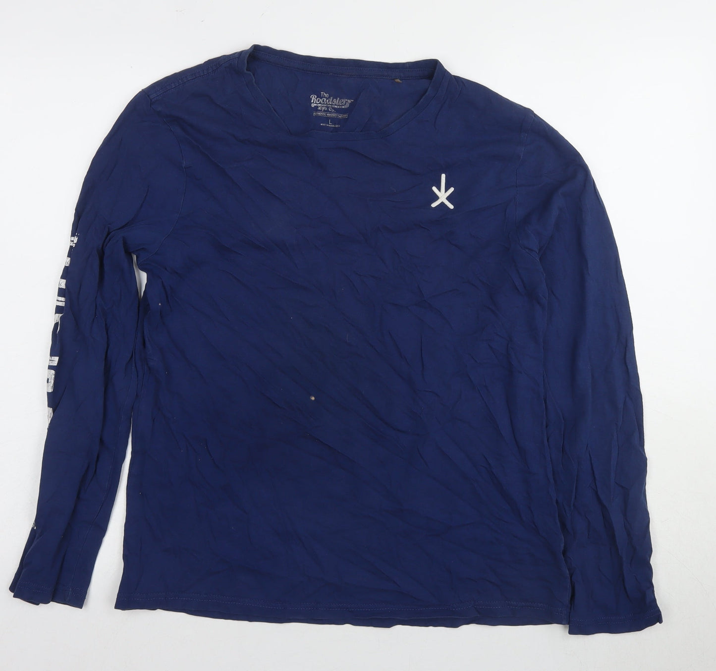Roadster Blue Long Sleeve Unisex T-Shirt L