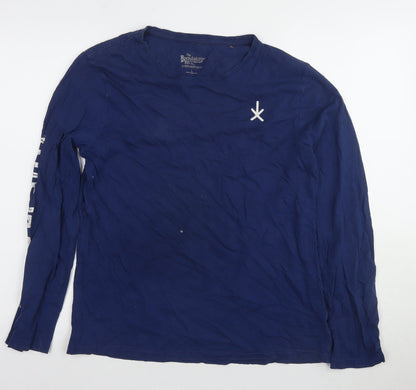 Roadster Blue Long Sleeve Unisex T-Shirt L