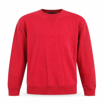 Mens UK Size M French Connection Red Pullover Jumper