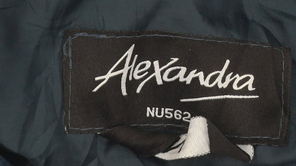 Alexandra Men's Blue Puffer Jacket, Size M, Water Resistant