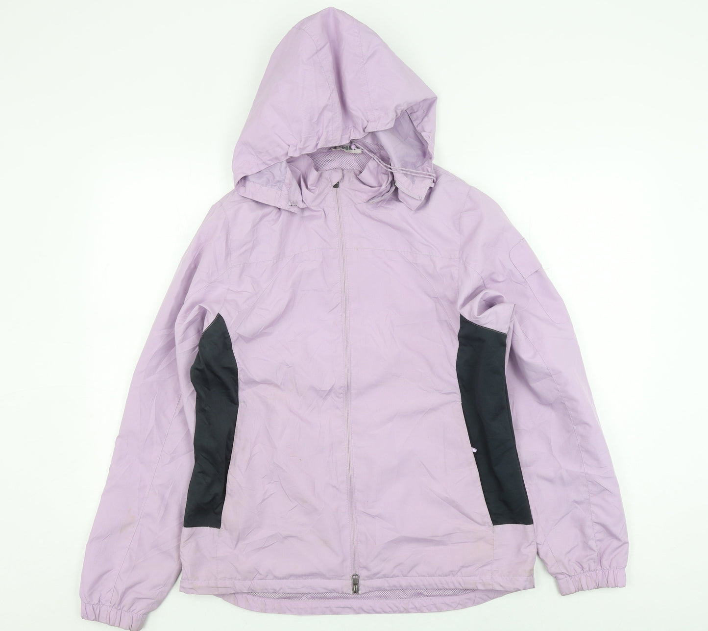 4 SPORTS Women's Purple Windbreaker Jacket Size 12