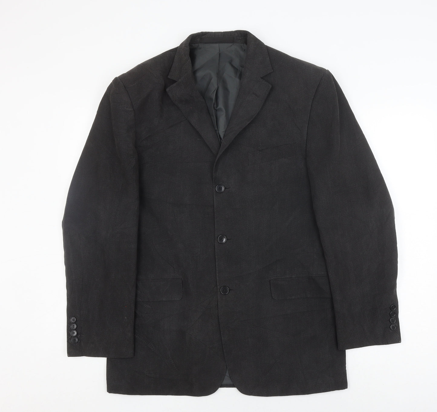 Mens UK Size 38 Marks and Spencer Regular Black Suit Jacket