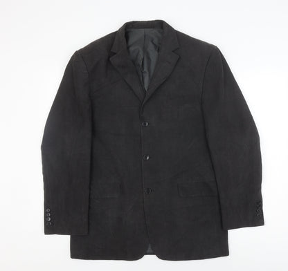 Mens UK Size 38 Marks and Spencer Regular Black Suit Jacket