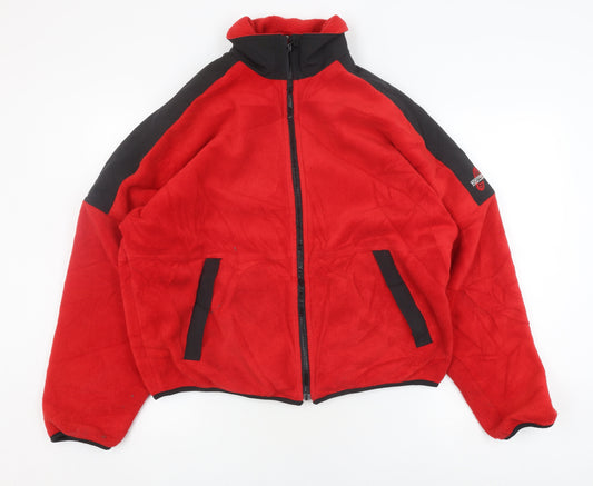 Mens UK Size L Footpath Multicoloured Fleece