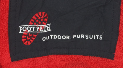 Mens UK Size L Footpath Multicoloured Fleece