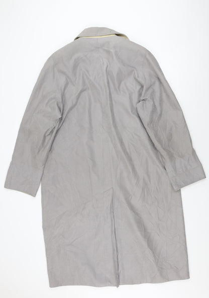 Womens UK Size 14 London Fog Grey Overcoat