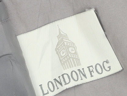 Womens UK Size 14 London Fog Grey Overcoat