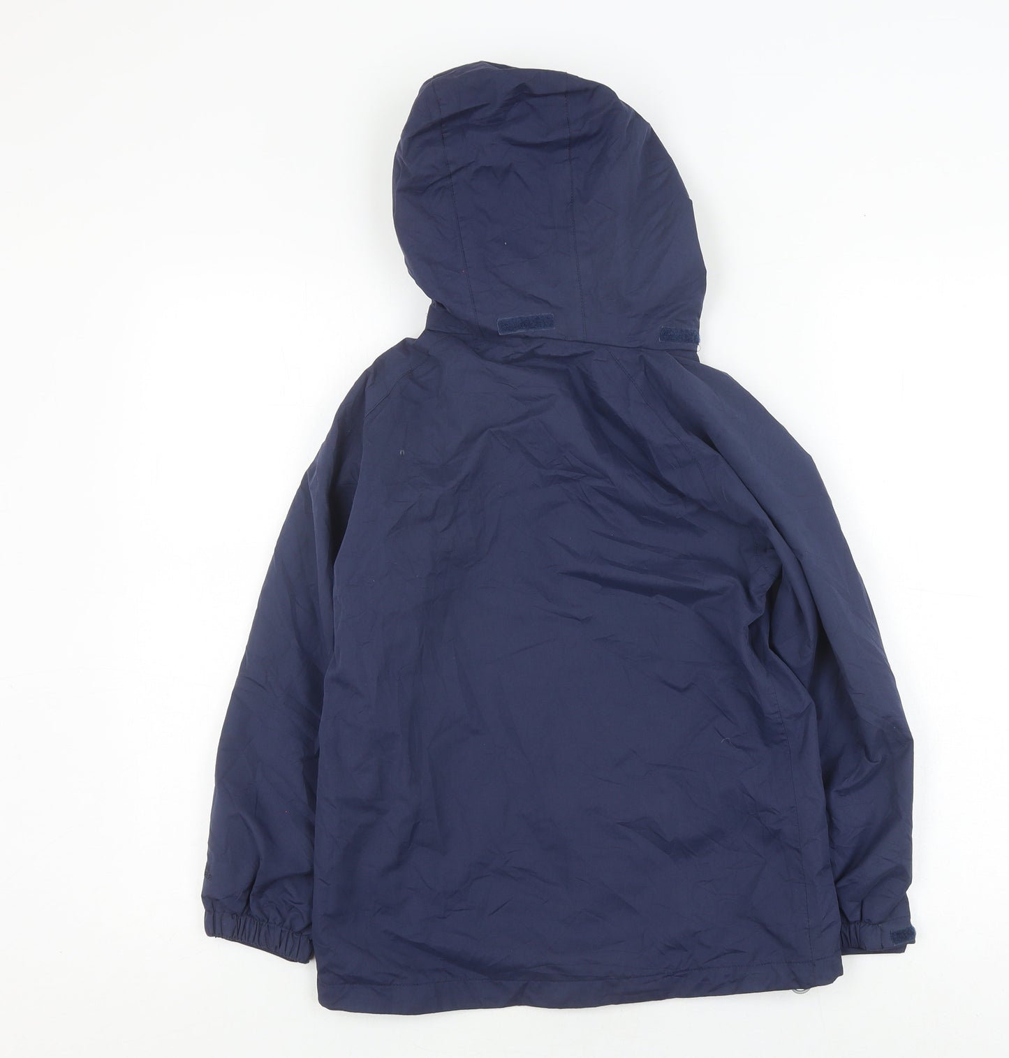 Peter Storm Boys Blue Hooded Parka 9-10 Yrs Waterproof