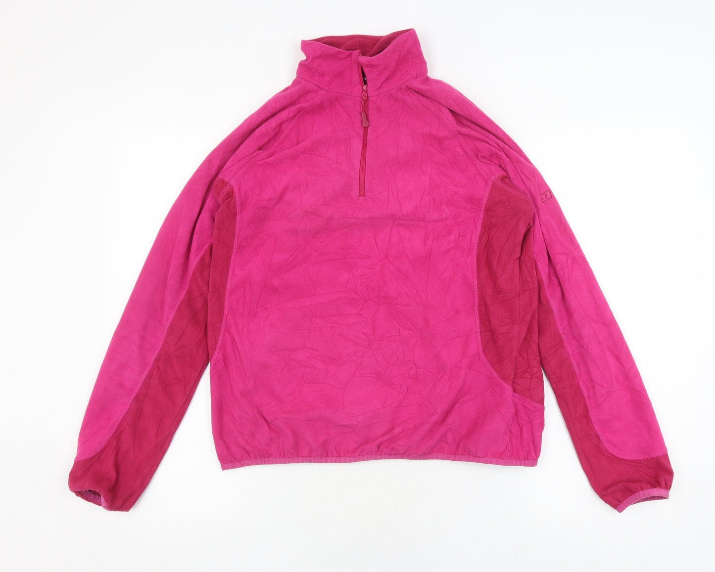 Berghaus Women's Pink Pullover Fleece Sweatshirt Size 14
