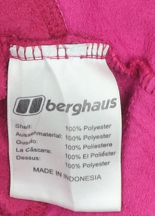 Berghaus Women's Pink Pullover Fleece Sweatshirt Size 14