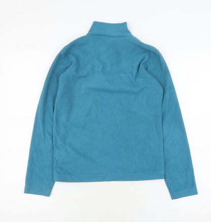 Mountain Warehouse Boys Blue 1/2 Zip Sweatshirt Fleece 9 Years