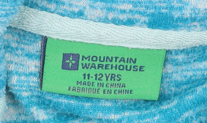 Mountain Warehouse Boys' Blue Hooded Jacket 11-12 Years