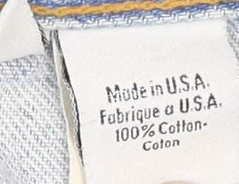 Calvin Klein Women's Blue Relaxed Straight Jeans Size 32