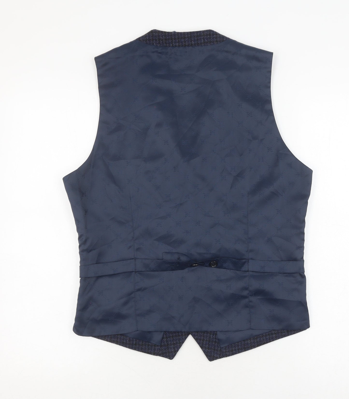 Mens UK Size 38 Hammond & Co. Regular Blue Suit Waistcoat