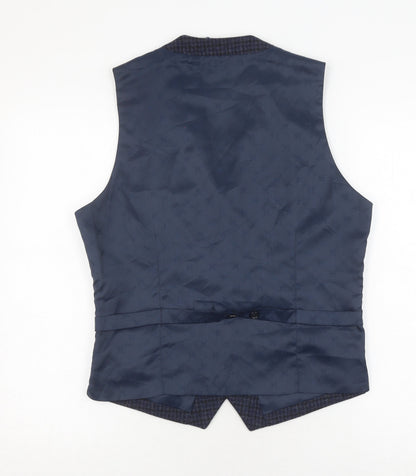 Mens UK Size 38 Hammond & Co. Regular Blue Suit Waistcoat