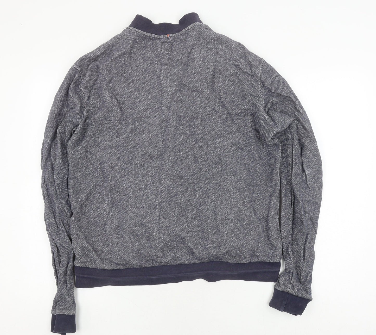Mens UK Size L Pretty Green Grey Bomber Jacket