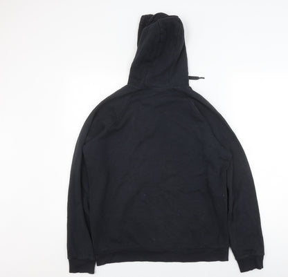 Under Armour Men's Black Hoodie M Logo Fleece Pullover