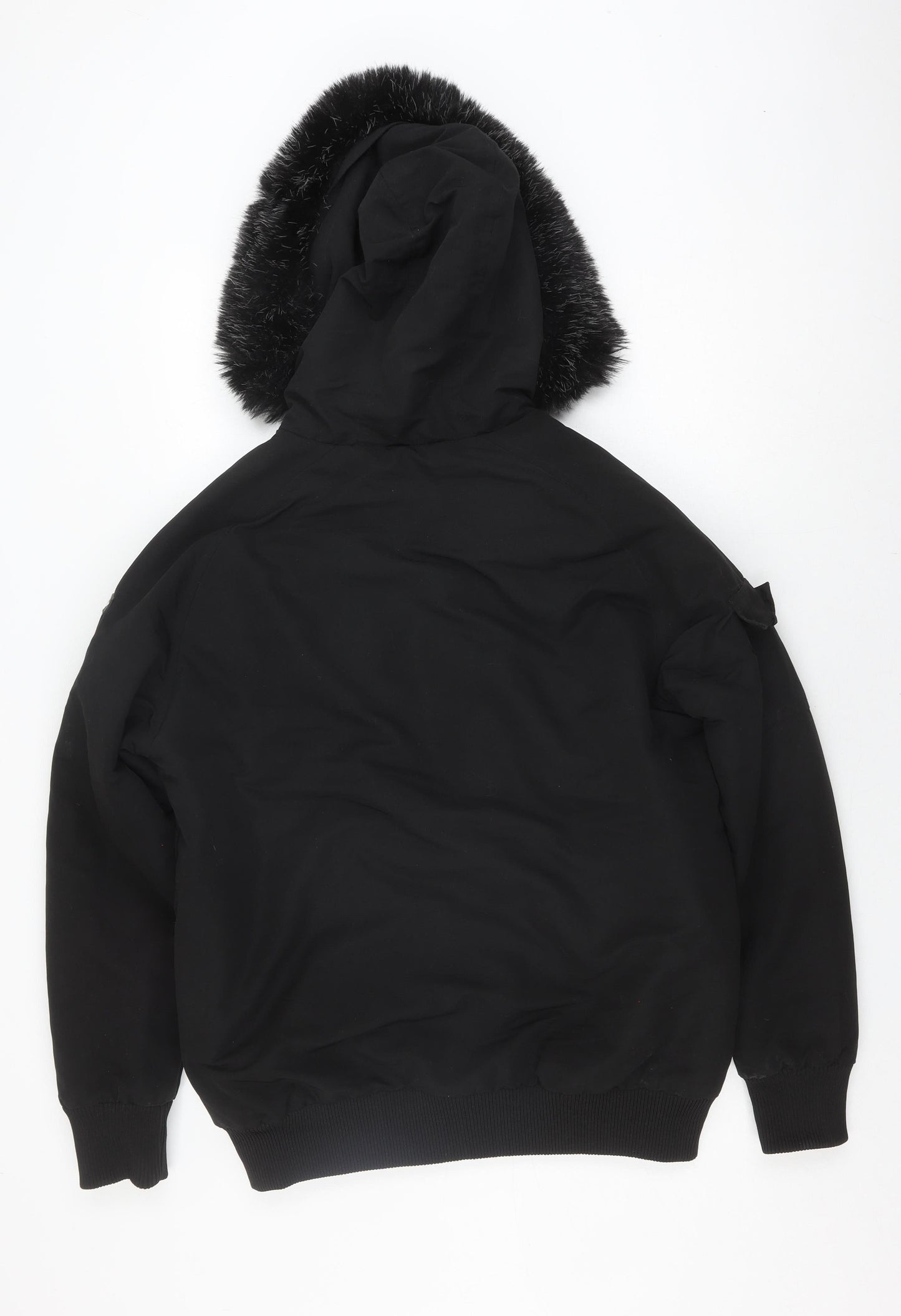 Mens UK Size S Goodfornothing Black Bomber Jacket