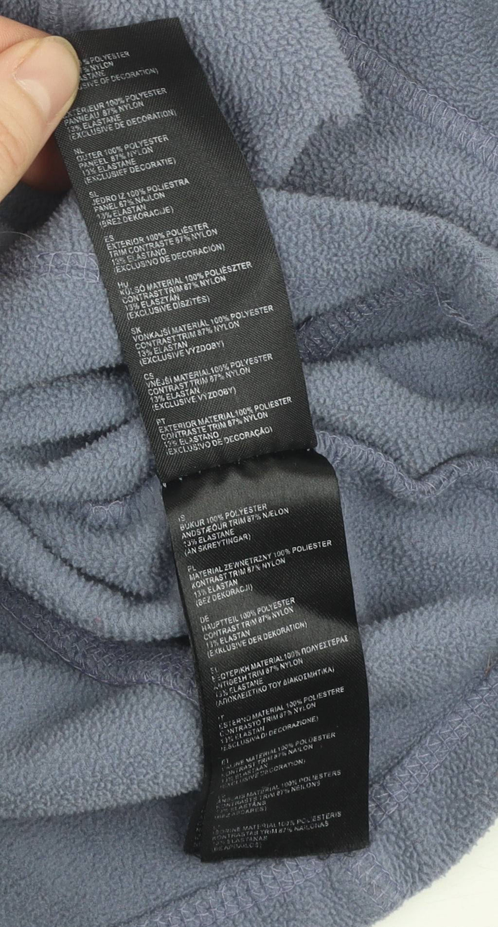 Karrimor Women's Blue Fleece Pullover Hoodie Size 10