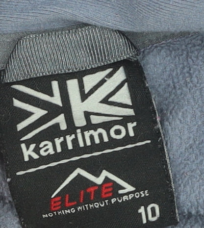 Karrimor Women's Blue Fleece Pullover Hoodie Size 10