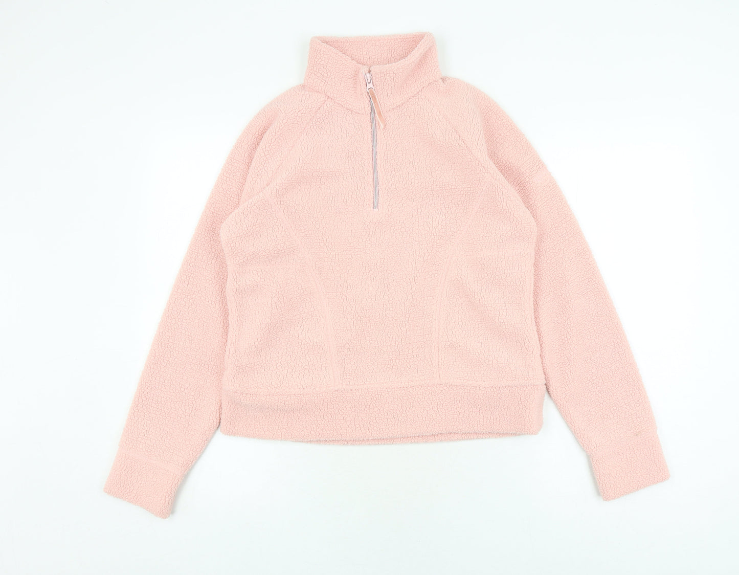 Regatta Women Pink Full Zip Fleece Hoodie Size 10