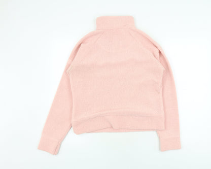 Regatta Women Pink Full Zip Fleece Hoodie Size 10