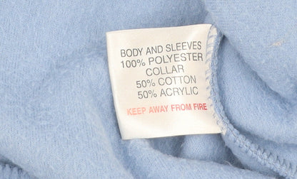 EWM Pure Classics Women's Blue Zip Sweatshirt Size 10