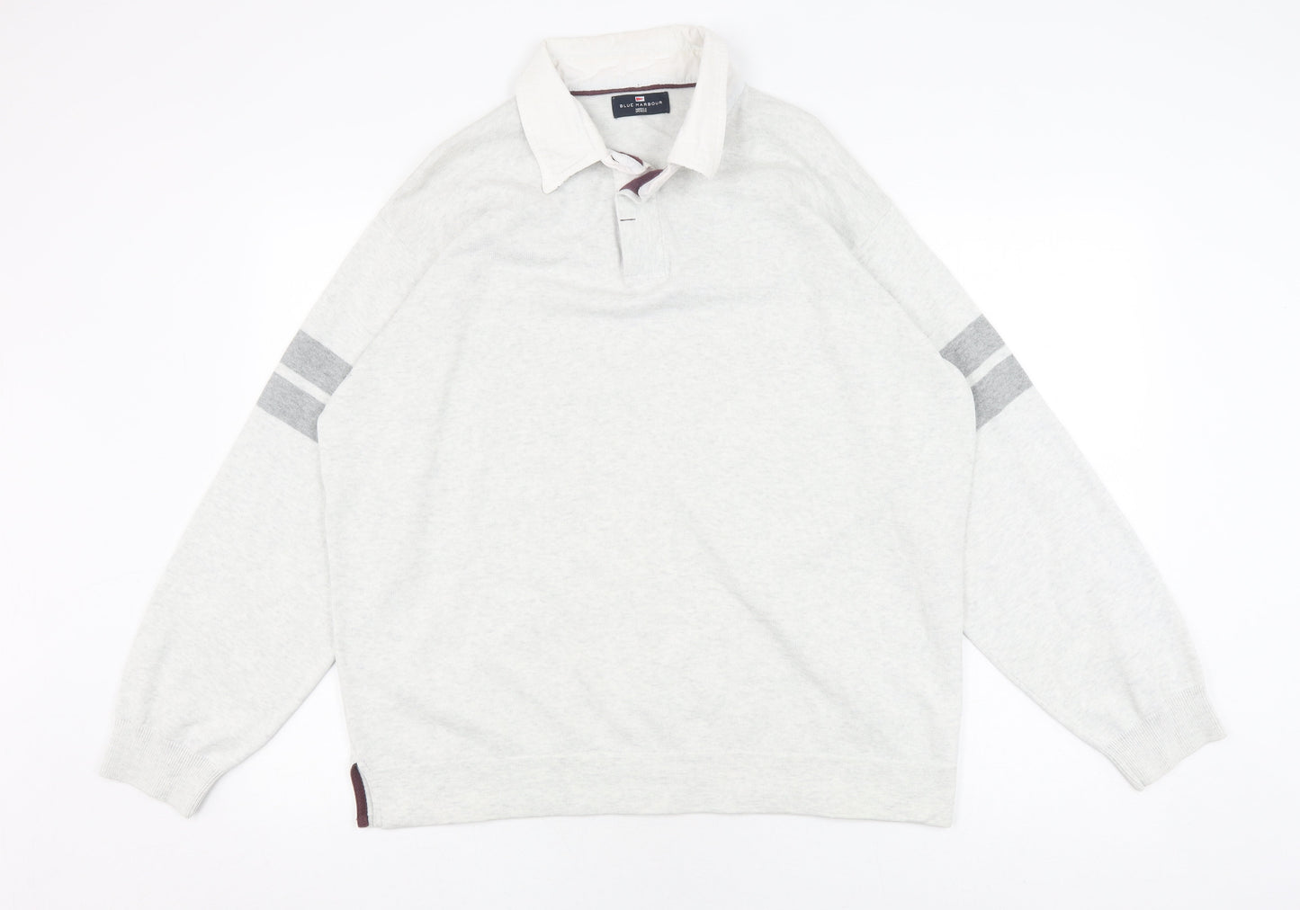 Mens UK Size XL Marks and Spencer Beige Pullover Sweatshirt