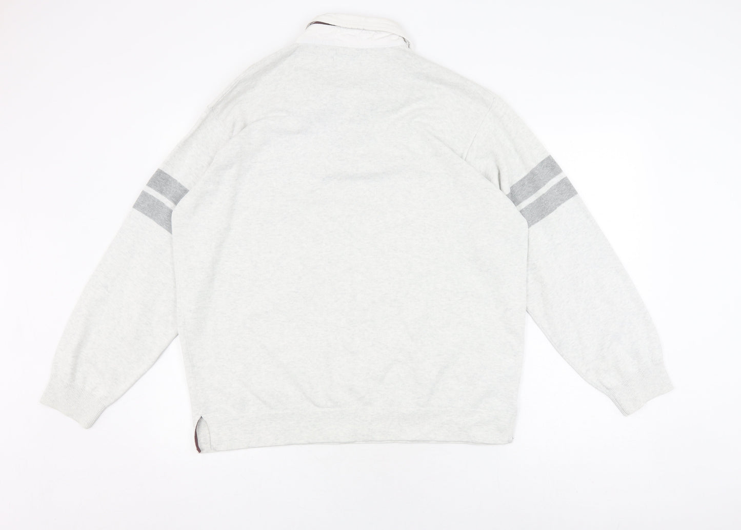 Mens UK Size XL Marks and Spencer Beige Pullover Sweatshirt