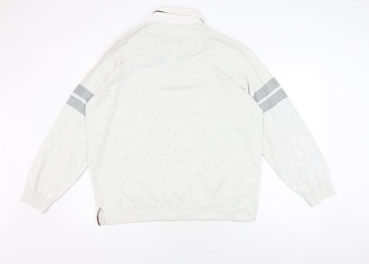 Mens UK Size XL Marks and Spencer Beige Pullover Sweatshirt