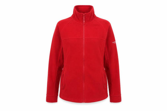 Womens UK Size 8 Craghoppers Red Full Zip Hoodie