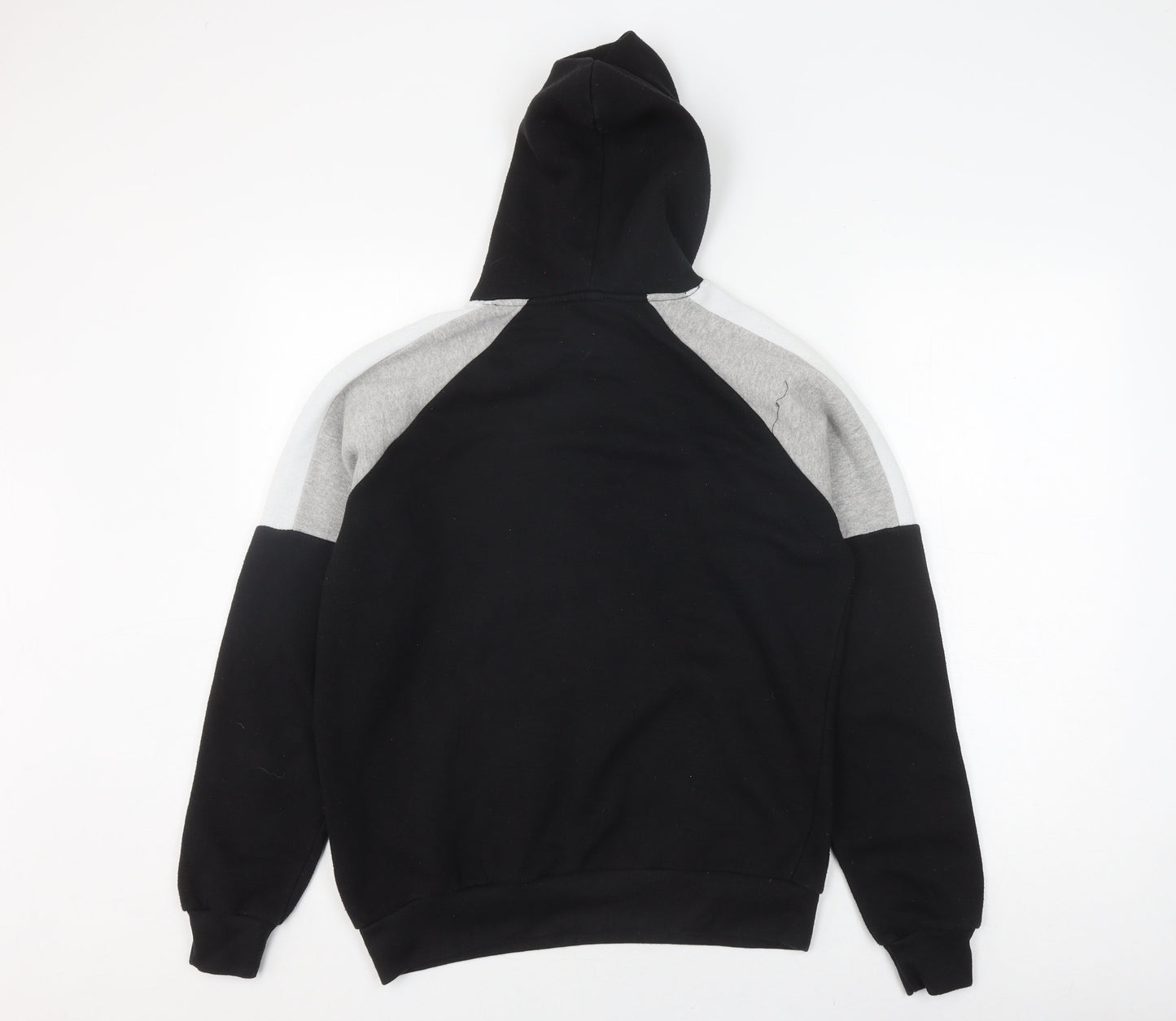Mens UK Size S Soul Star Black Pullover Hoodie