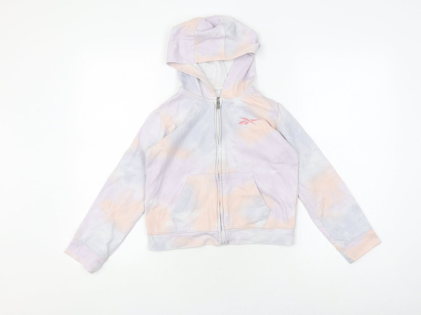 Reebok Girls Multicoloured Full Zip Hoodie 8-9 Years